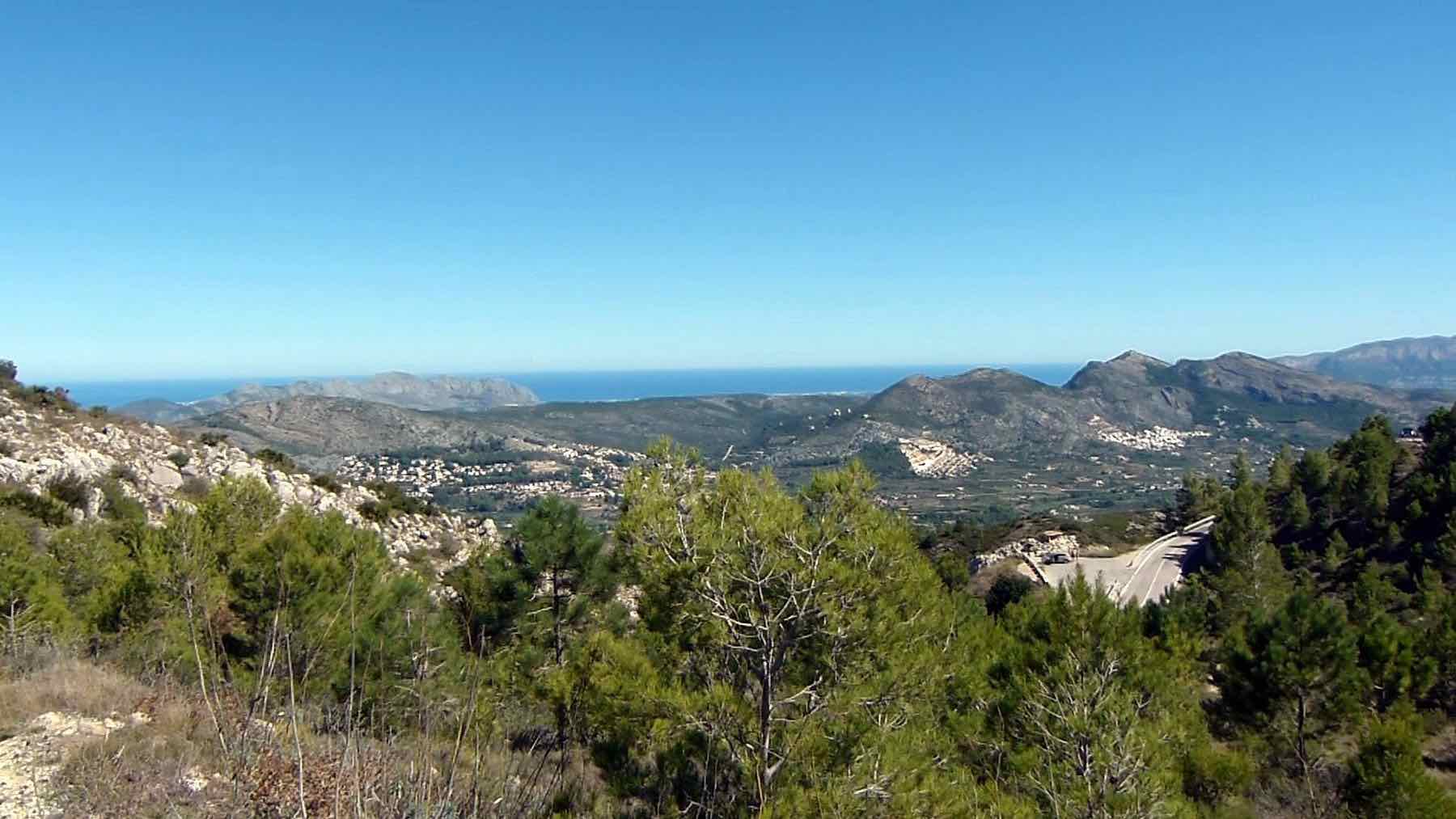 Ciclismo en el valle de Jalón
